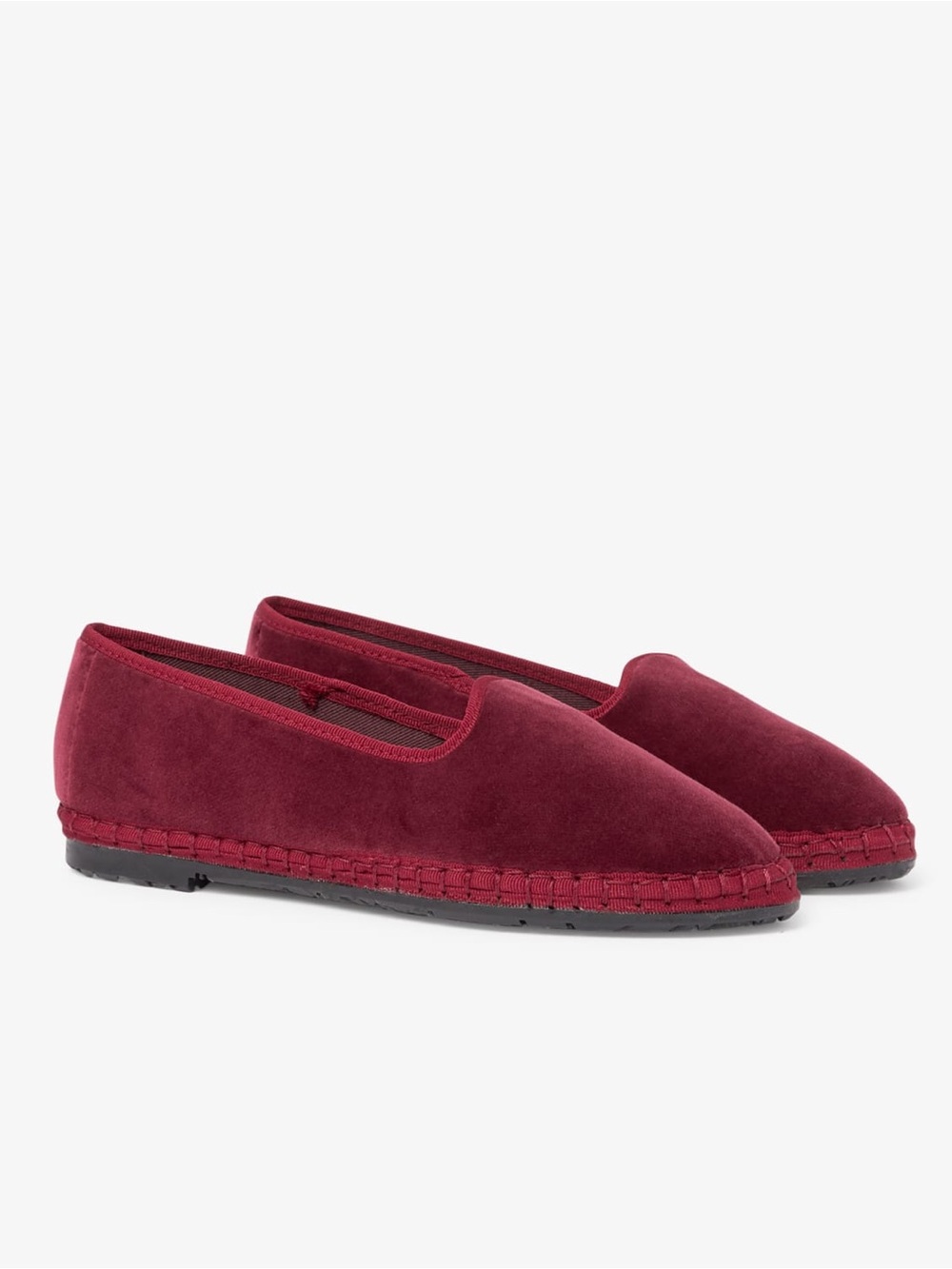 NEW Flabelus Velvet Ballet Flats
